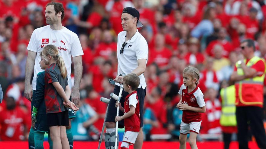 Laurent Koscielny ha sido operado del tendón de Aquiles.