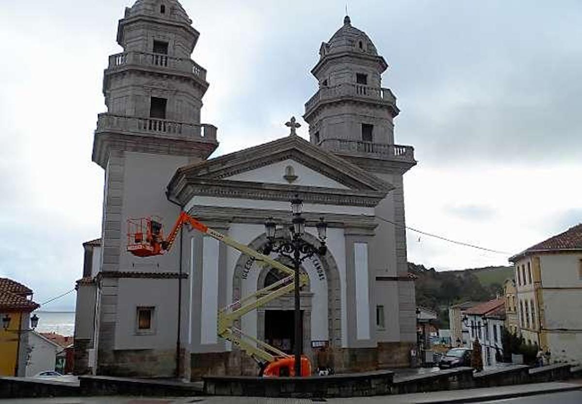 La iglesia de San Félix concluye sus obras de limpieza