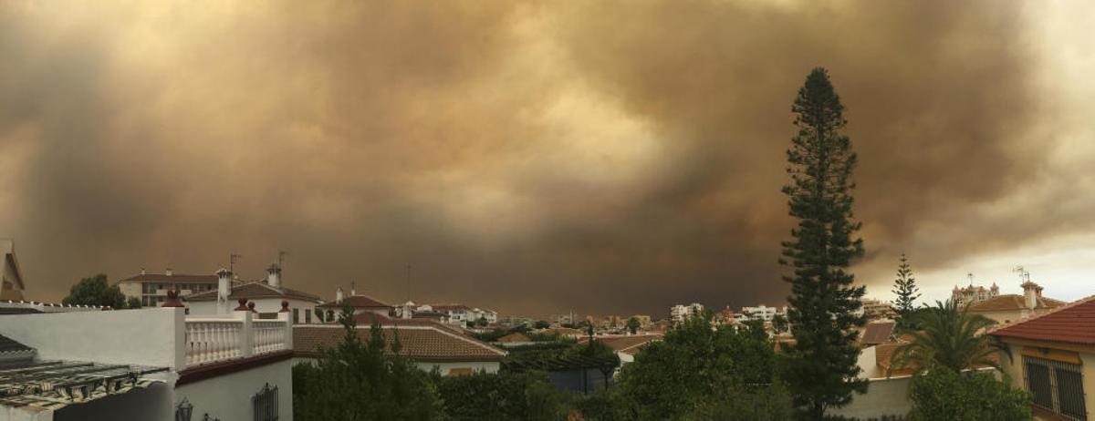Incendio en Huelva