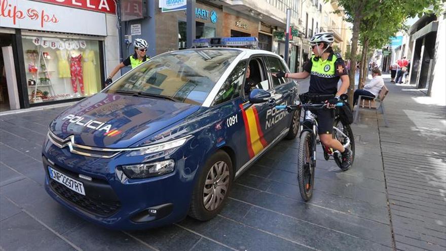 Las bicis de la policía, en la calle