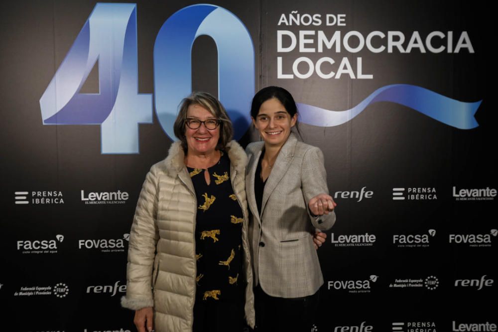 Gala de los 40 años de democracia local en Levante-EMV