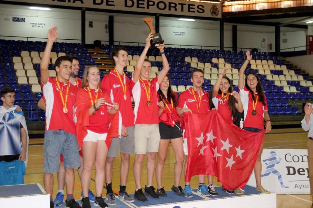 Entrega de premios del Nacional Escolar de Badmint