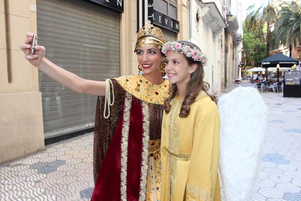 La transformación corpusiana de las falleras mayores de València