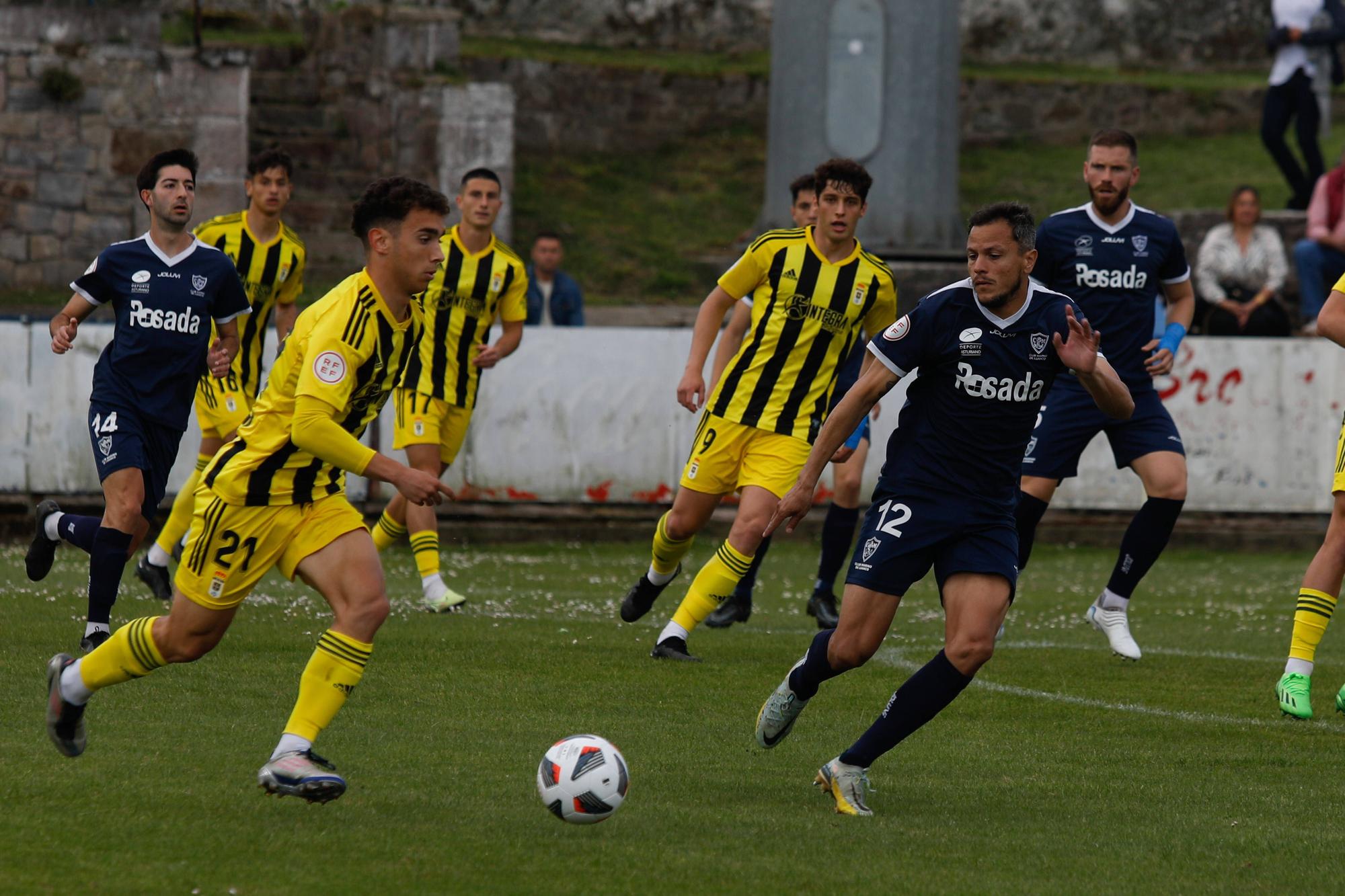 En imágenes: así ha sido la jornada en Segunda RFEF para los equipos asturianos