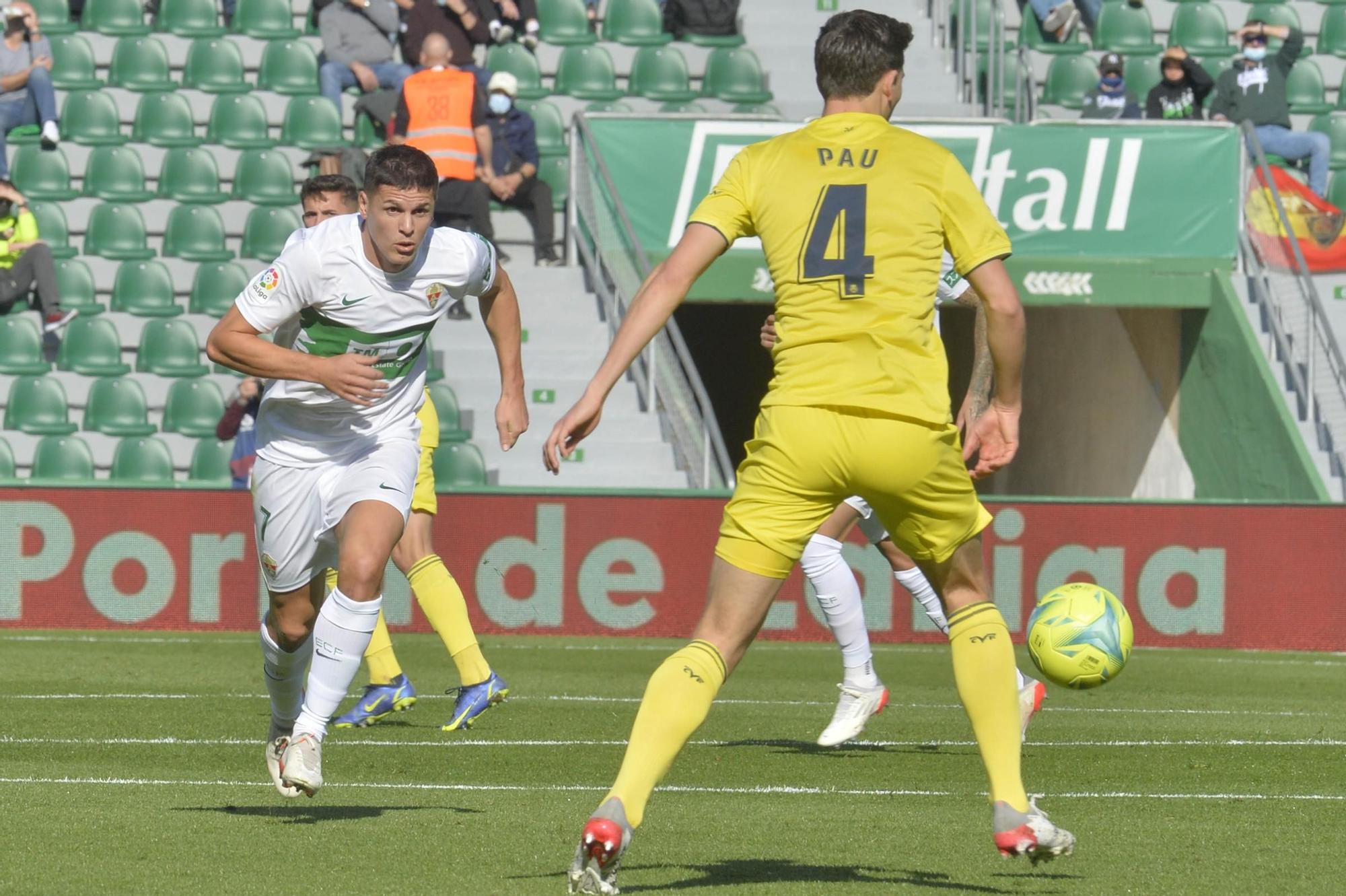 Las imágenes del Elche CF - Villarreal CF