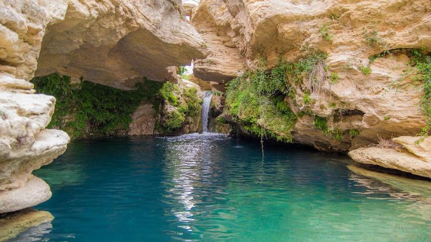 El Salto del Usero de Bullas es un paraje natural protegido.