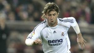 Antonio Cassano durante su etapa en el Real Madrid