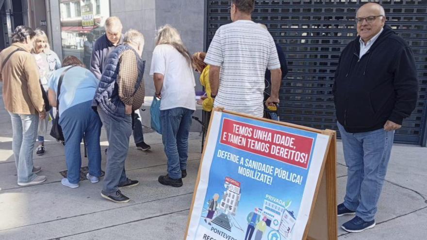 La CIG recoge firmas contra las listas de espera en la sanidad