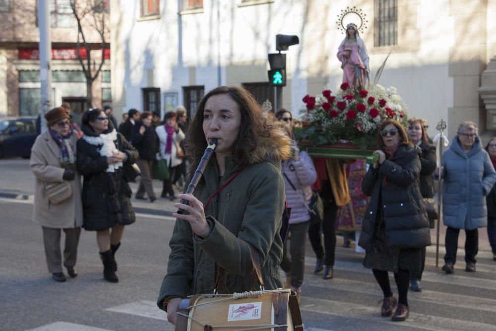 Procesión de las Águedas de san Lázaro