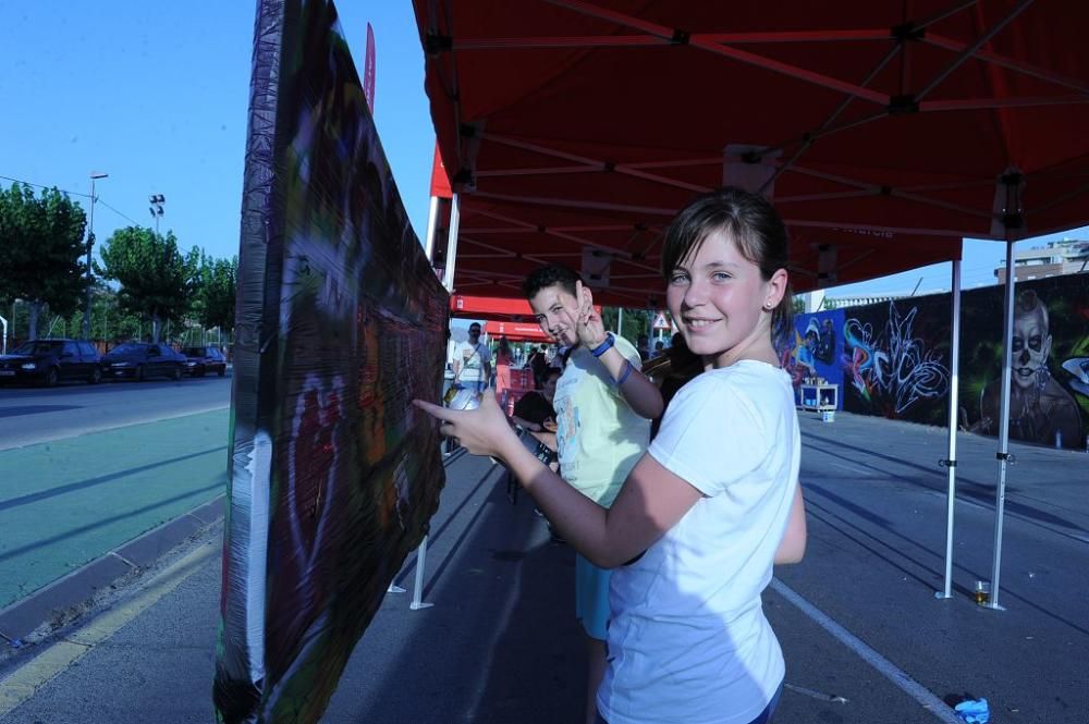 Las antiguas cocheras de Latbus acogen la I Grafiti Jam