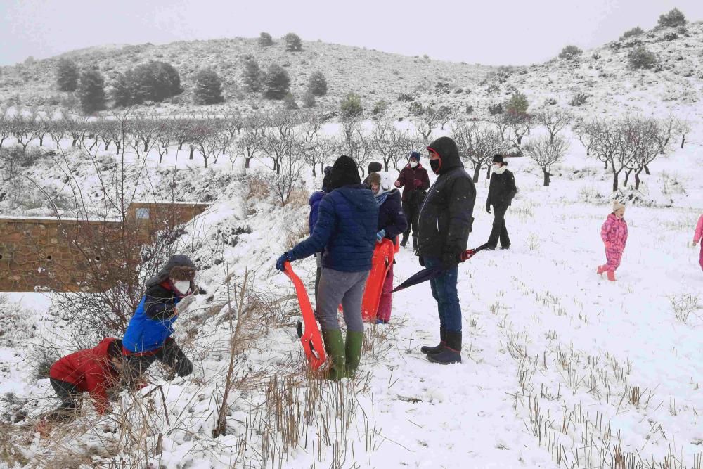 Nieve en Coy, Lorca