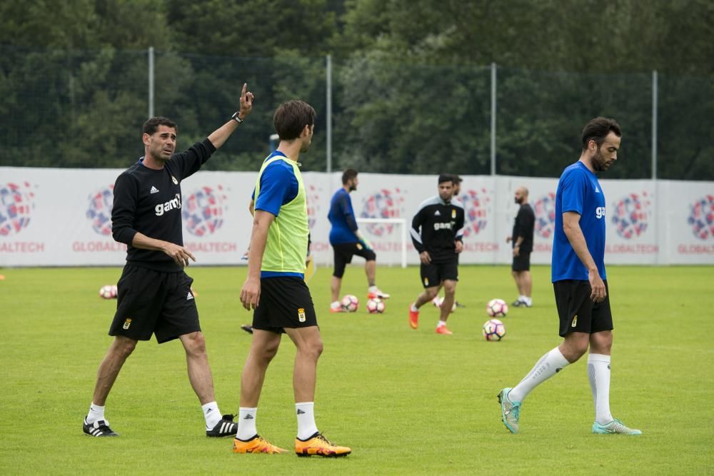 Entrenamiento del Real Oviedo