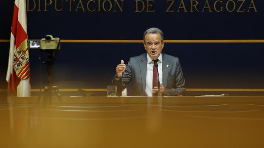Sánchez Quero, presidente de la Diputación de Zaragoza