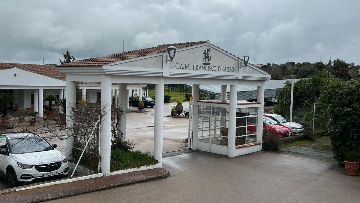 Centro de Menores Francisco Pizarro de Trujillo, donde la Guardia Civil trasladó a los niños.