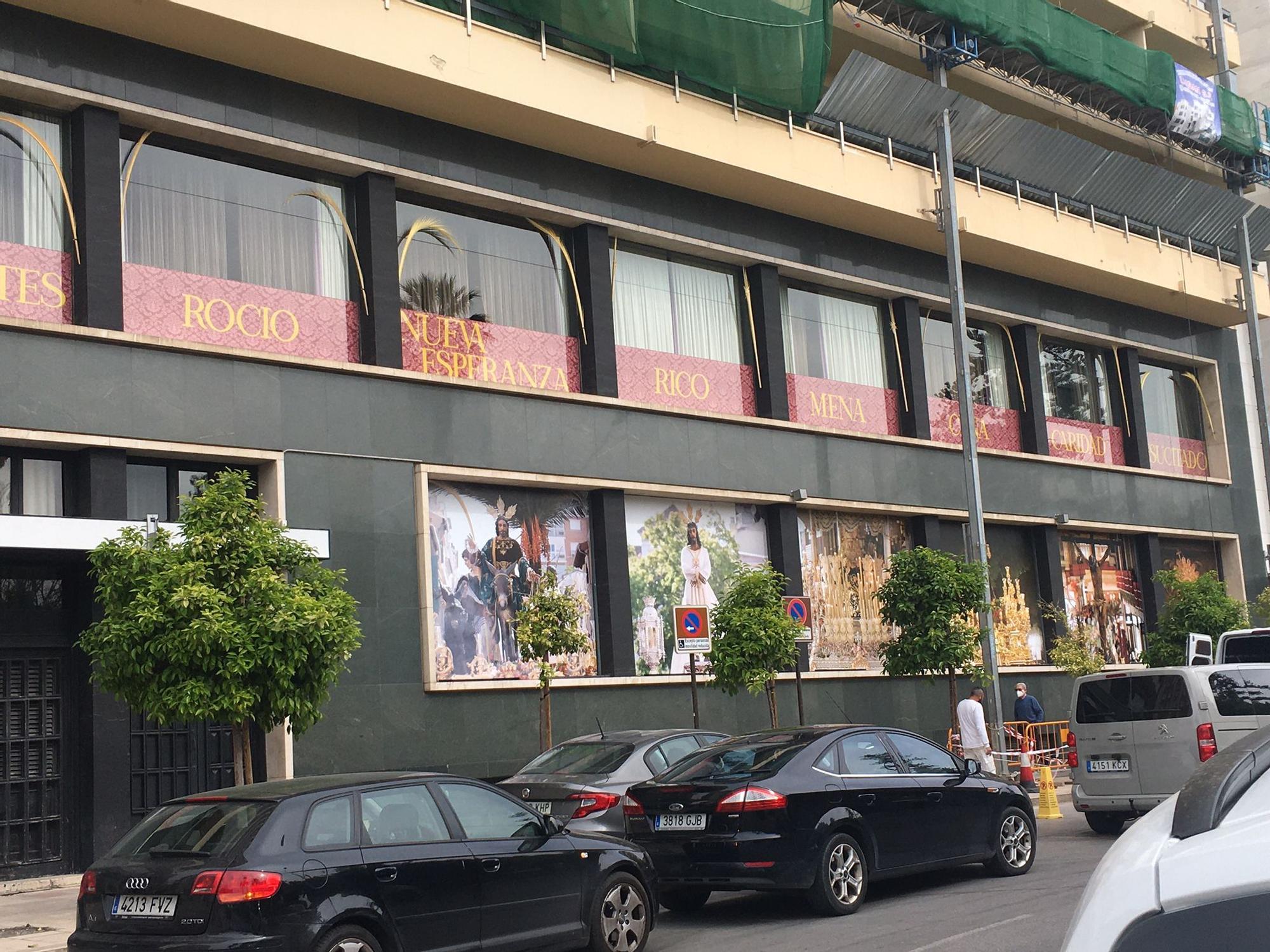 Exposición de la Semana Santa de Málaga en el hotel Málaga Palacio