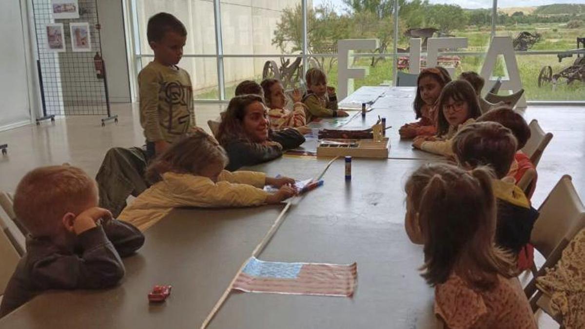 Niños de 3 a 12 años participaron en la actividad.