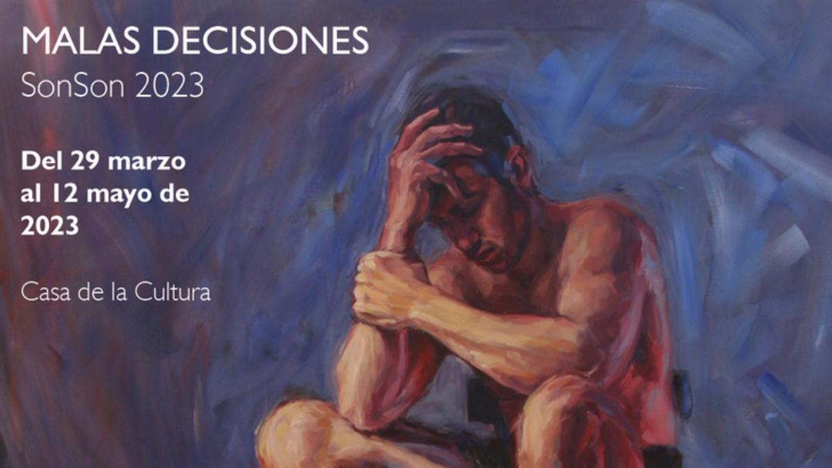 Imagen de la exposición &#039;Malas decisiones&#039;, en la Casa de la Cultura de Puerto del Rosario (Fuerteventura).