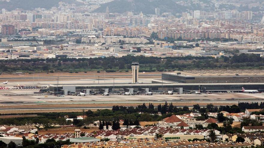 Vista general del aeropuerto de Málaga-Costa del Sol