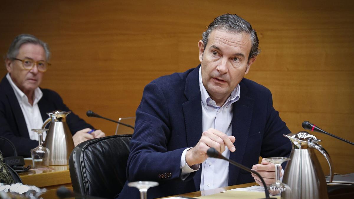 06/09/2024 El diputado del PPCV Fernando Pastor COMUNIDAD VALENCIANA ESPAÑA EUROPA VALENCIA POLÍTICA JOSÉ CUÉLLAR/CORTS VALENCIANES