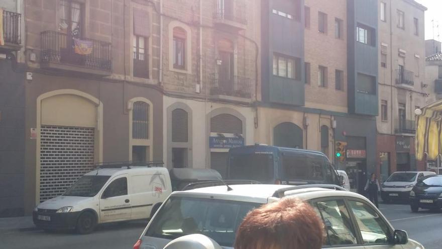 Un vehicle de Mossos a l&#039;indret