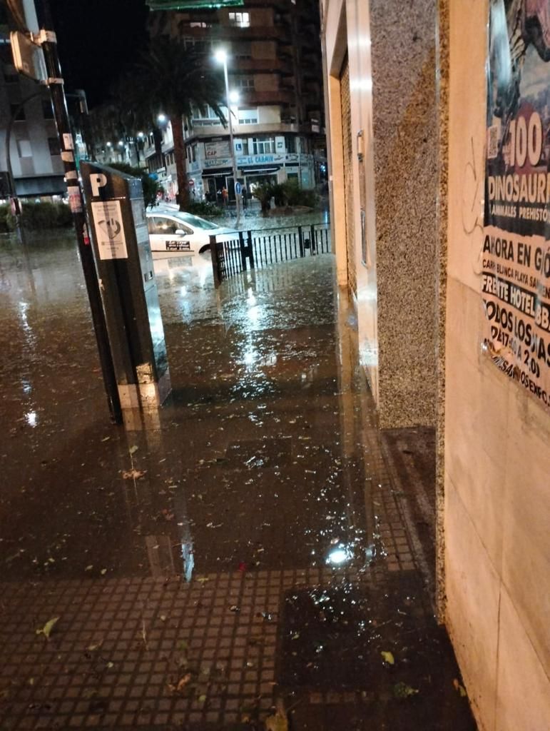 En Imágenes: Inundación en Pola de Siero tras una espectacular tromba de agua