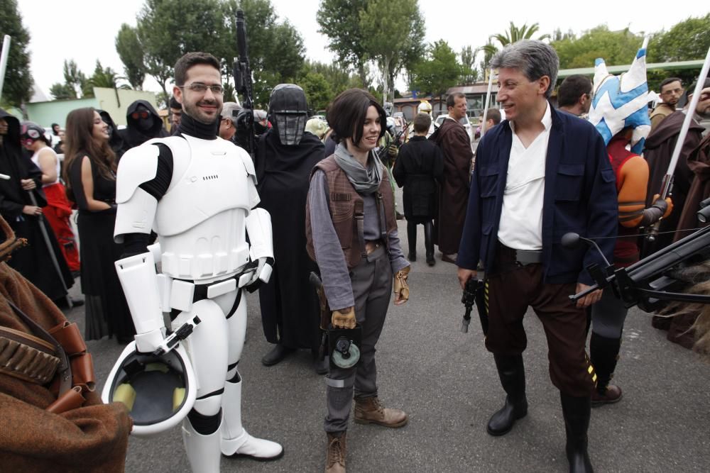 Desfile de "Starwars" en Metrópoli