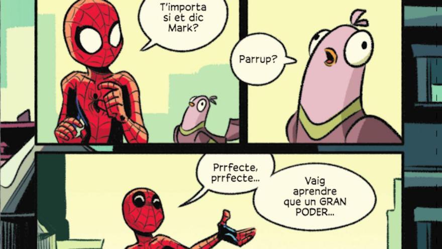 Spider-Man ja parla en català als còmics