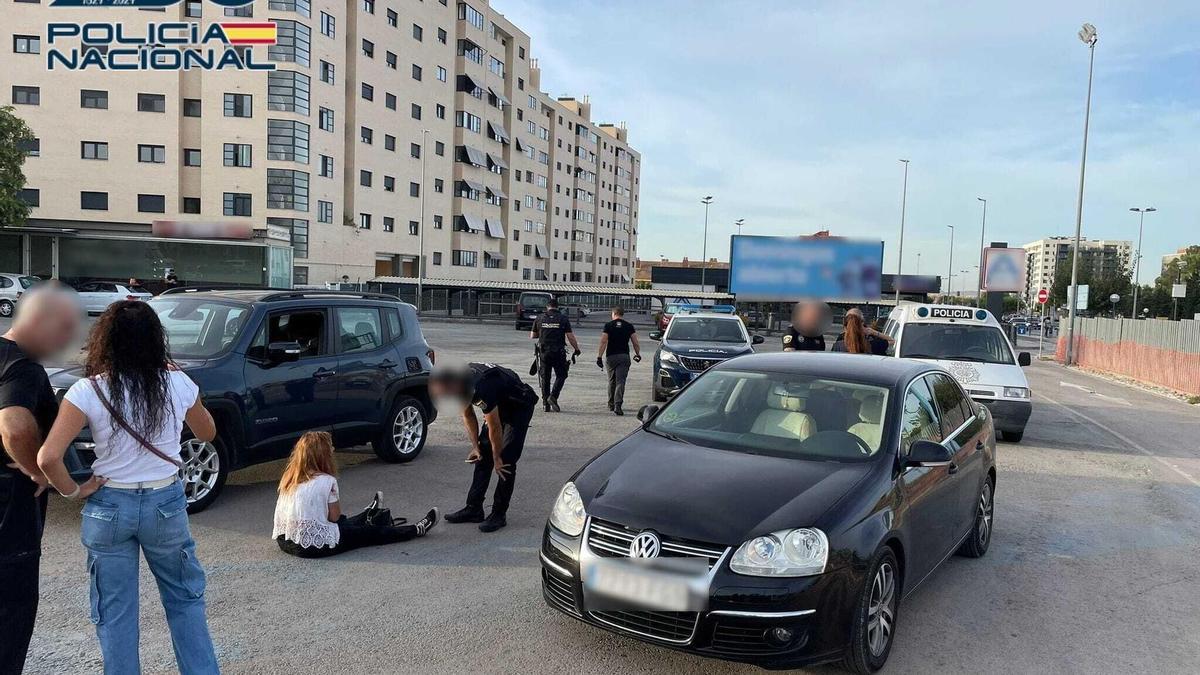 Vídeo: Detenido en Alicante por agredir a su expareja con un cutter