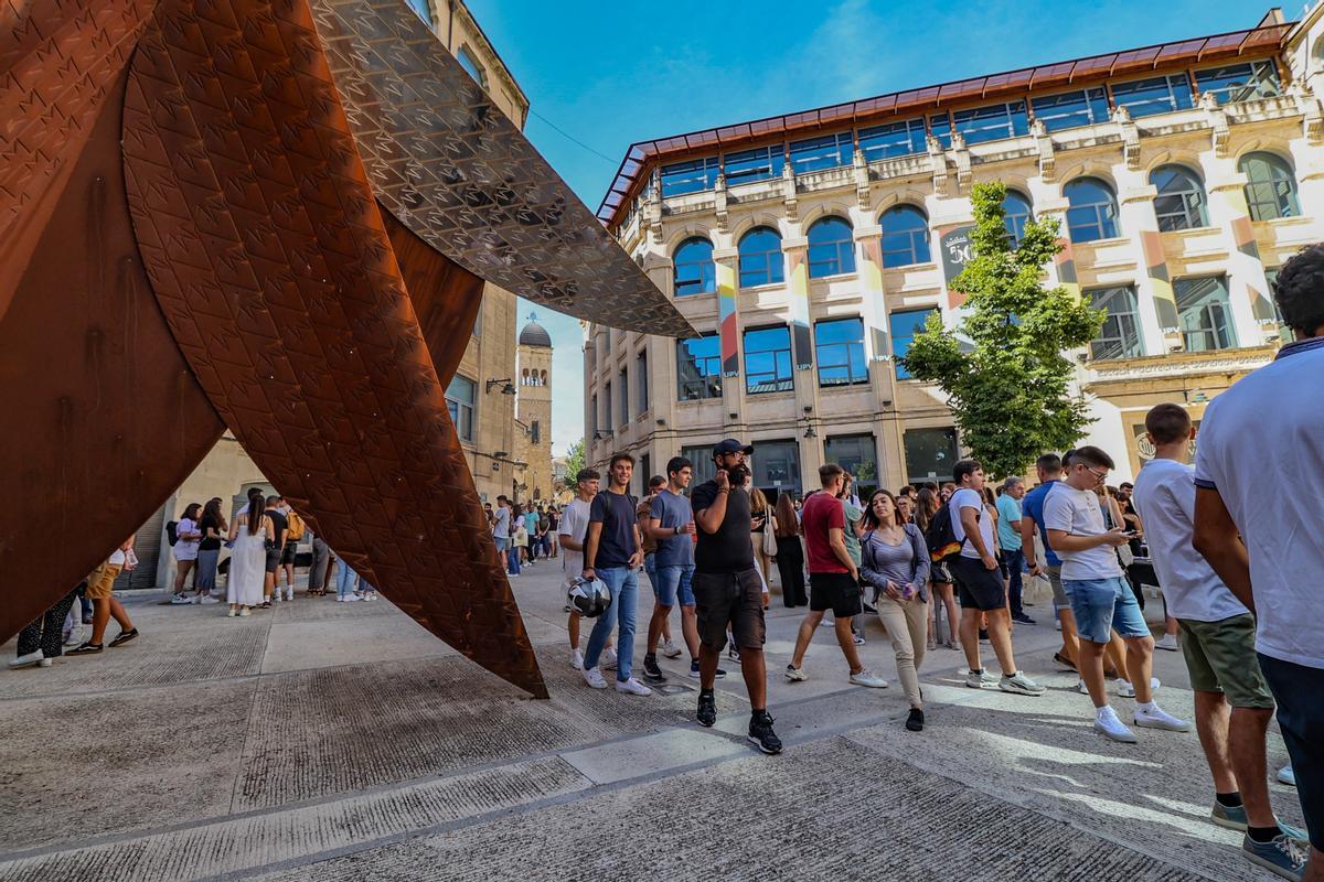 Inicio de curso en el campus de Alcoy de la UPV.