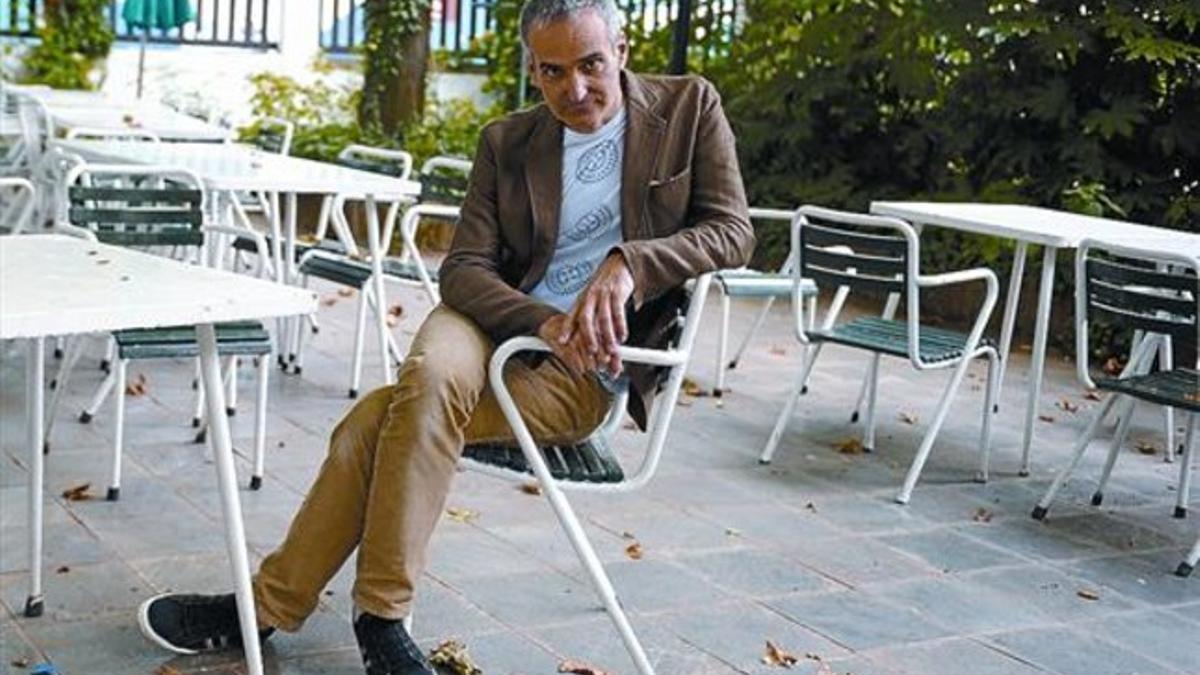 El director francés Olivier Assayas, ayer en Venecia.