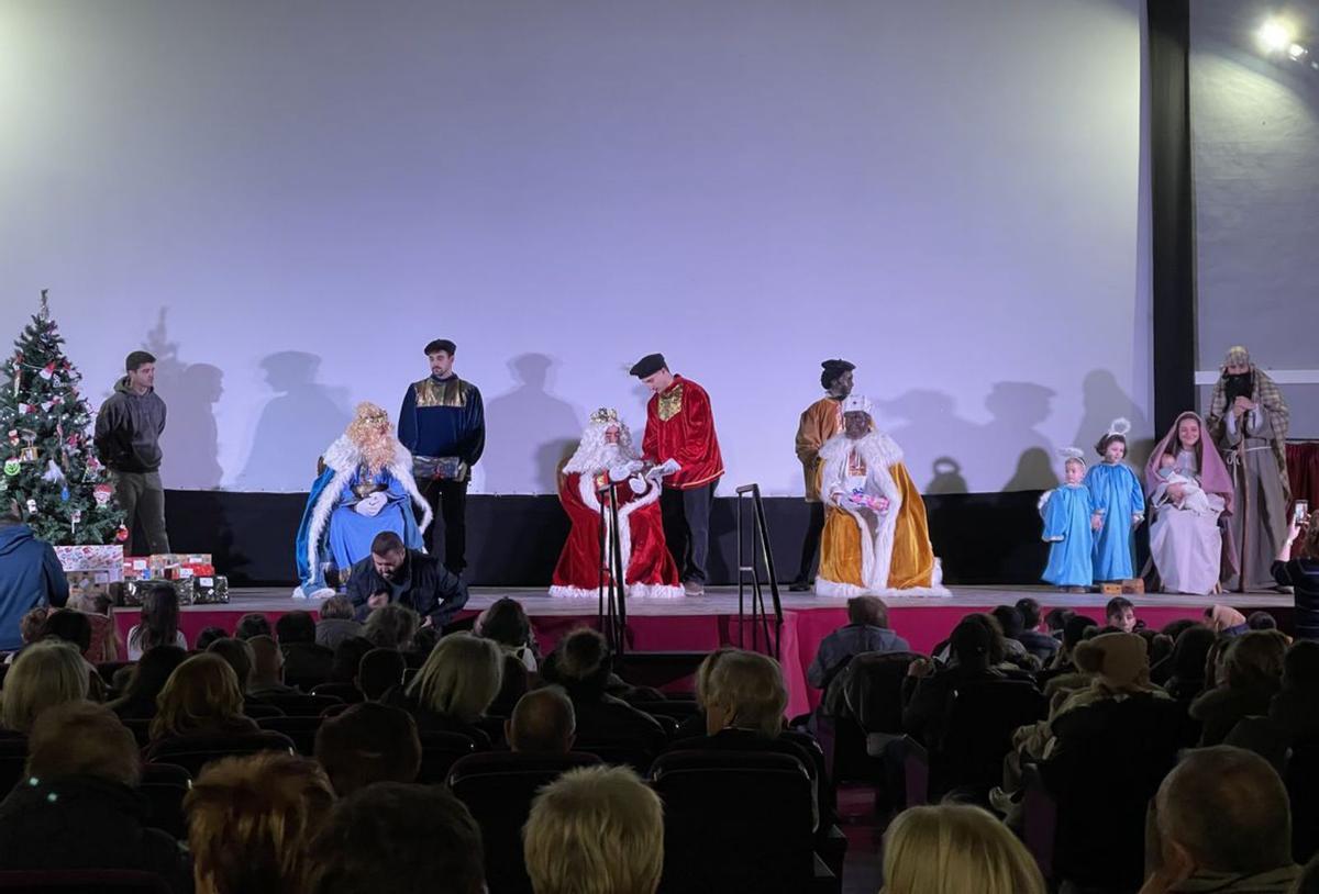 Visita de los Reyes Magos a Ainzón.