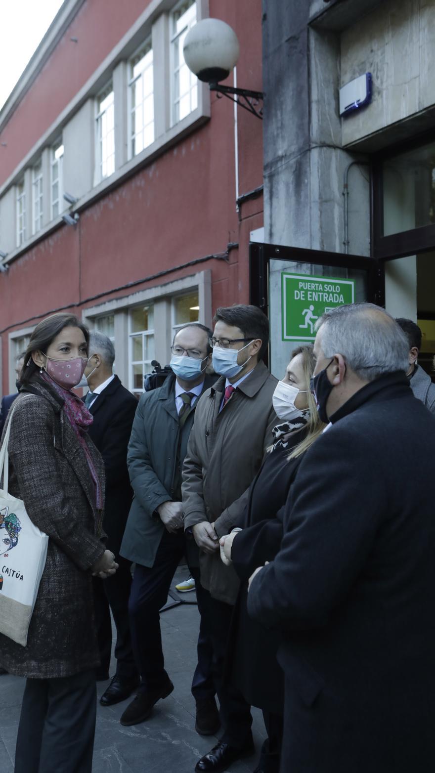 La Ministra Maroto en Asturias, con la Formación Profesional: así fue su visita al IES Sánchez Lastra