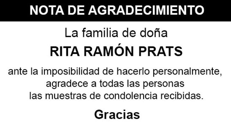 Nota Rita Ramón Prats