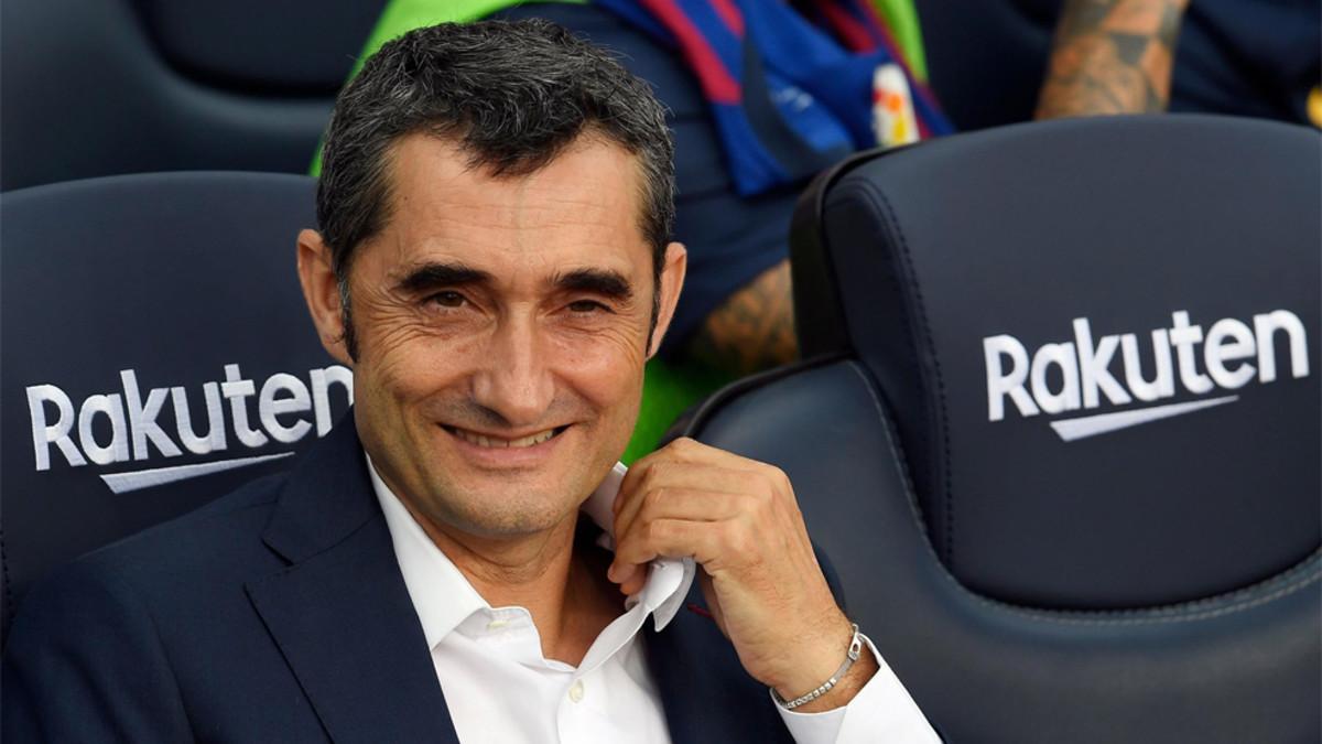 Ernesto Valverde, entrenador del FC Barcelona