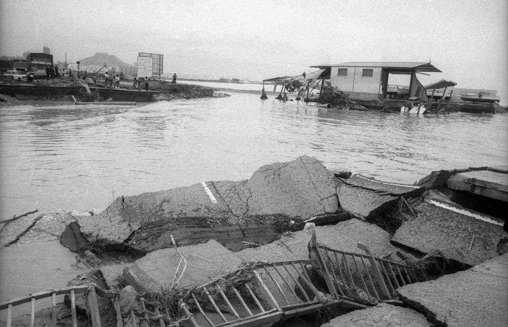 Se cumplen 37 años de una de las riadas más catastróficas de Alicante