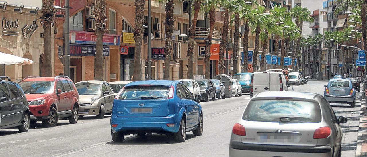 San Vicente pone en cuestión la seguridad de sus calles en un anuncio de un parking