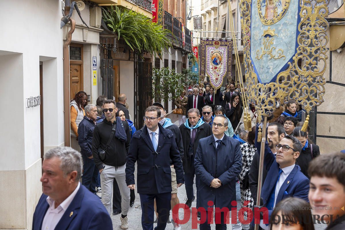 Cofradías y Hermandades de Semana Santa Peregrinan a Caravaca