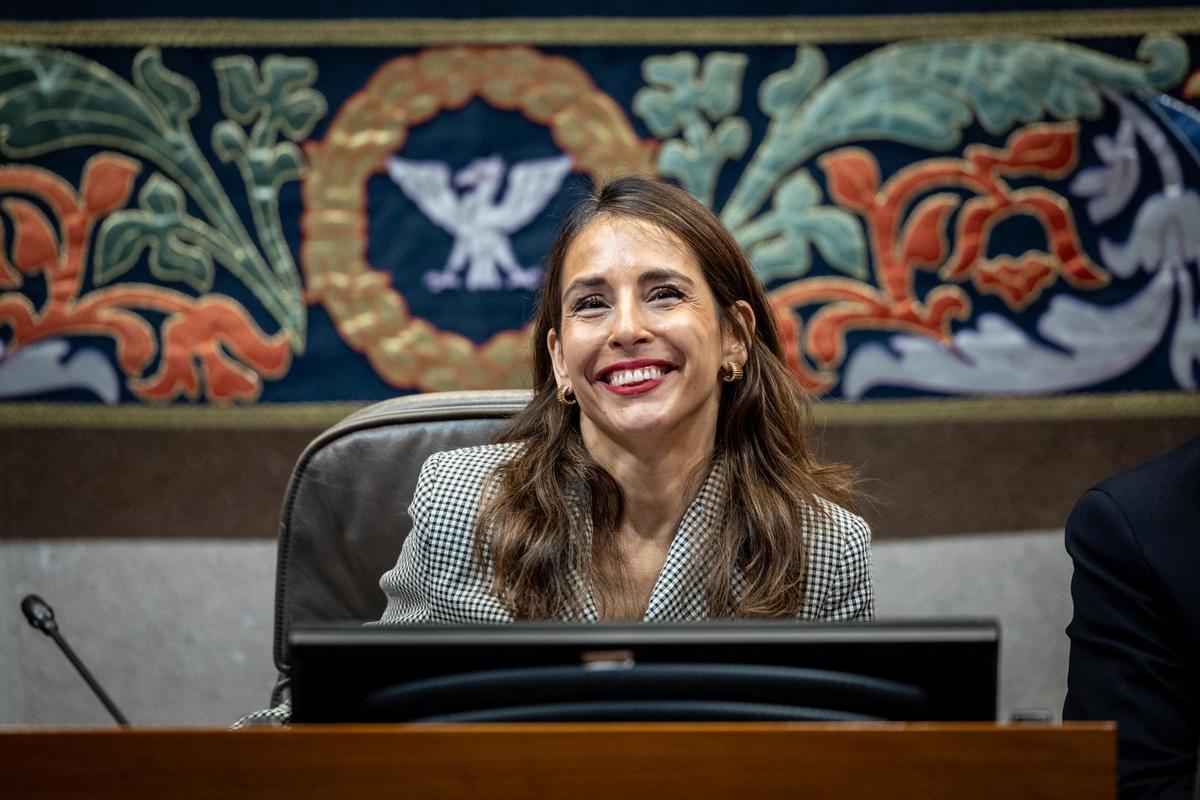 María Navarro Viscasillas, nueva presidenta de las Cortes de Aragón.