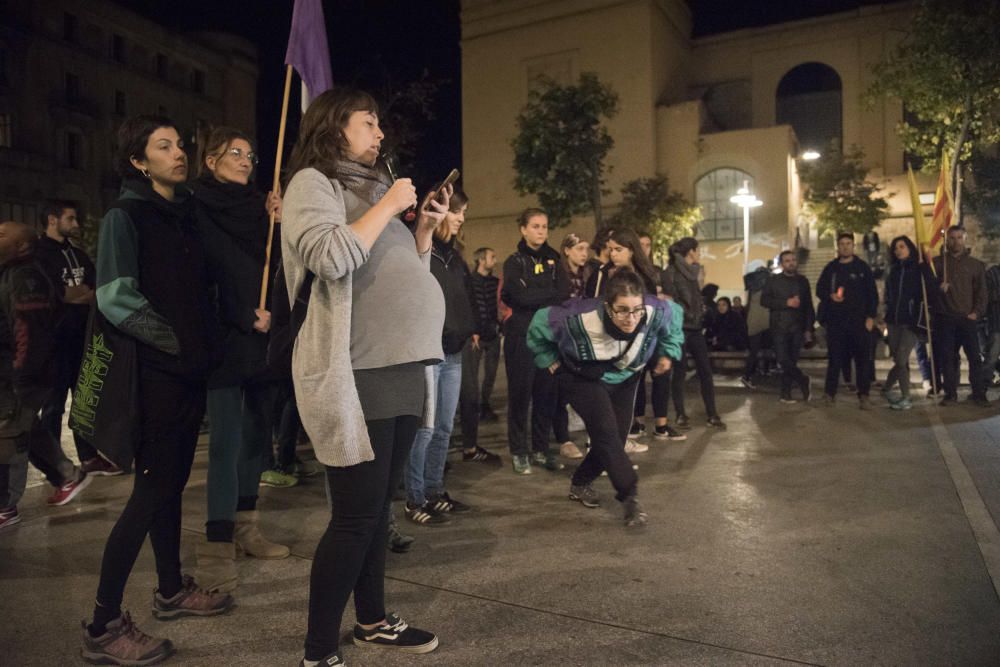 Manifestació contra la sentència del cas de violació a una menor a Manresa