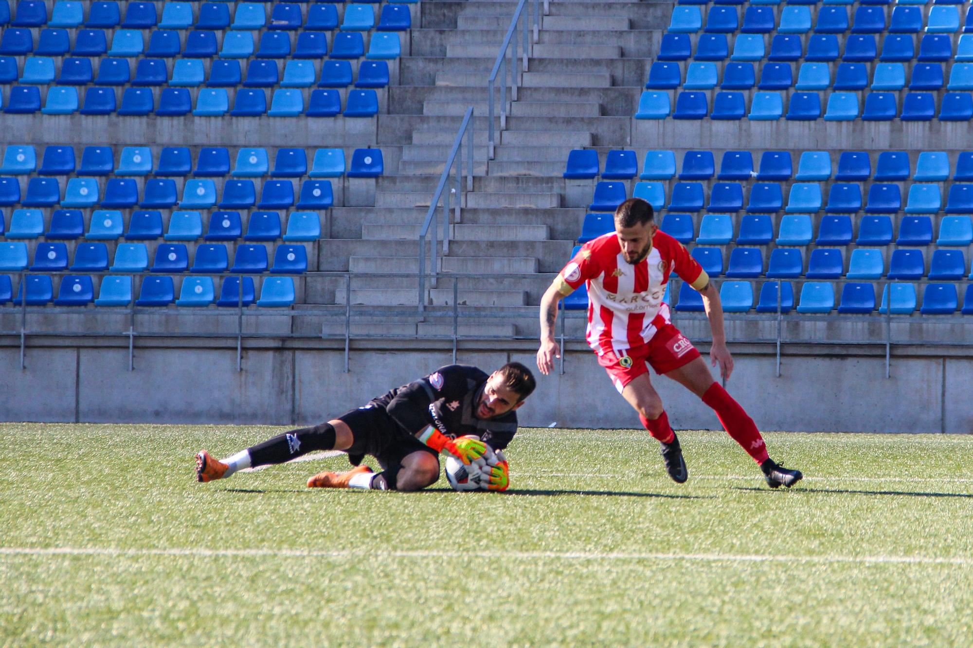 Victoria del Hércules en Badalona (0-1)