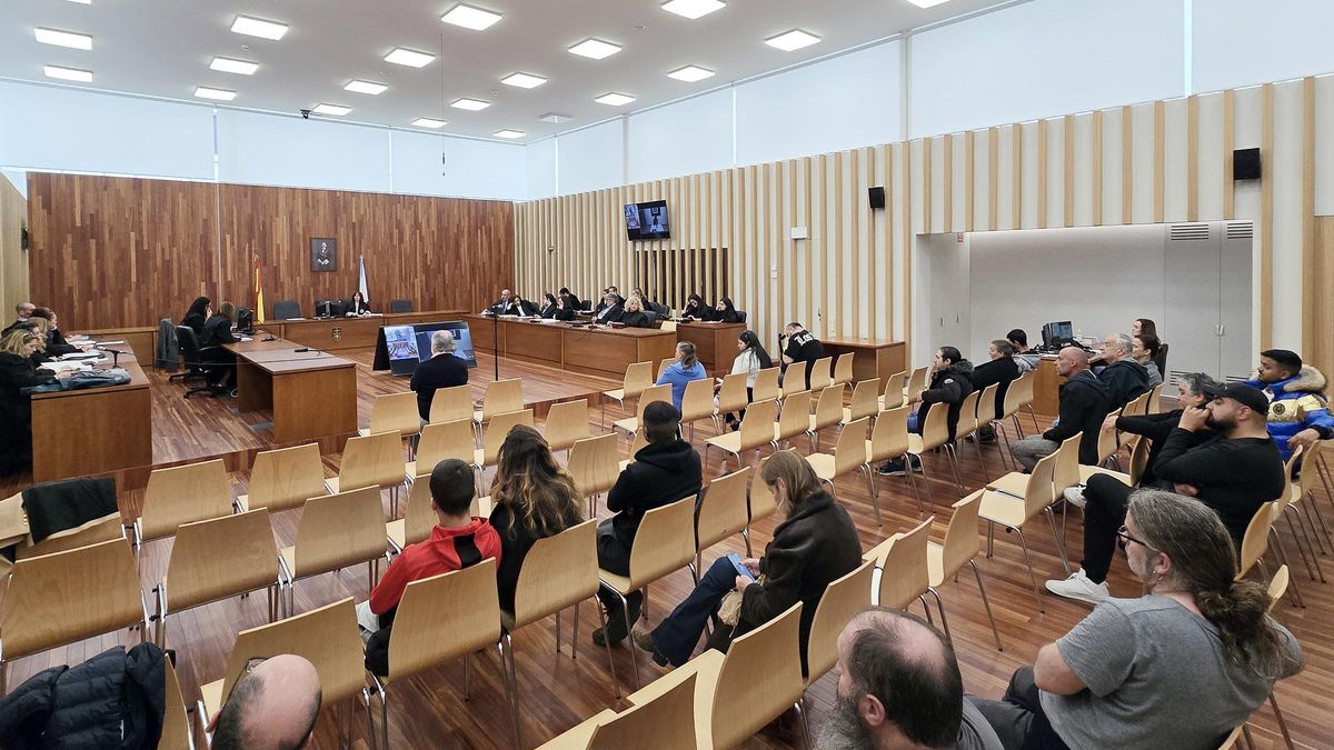 Una de las sesiones del juicio.
