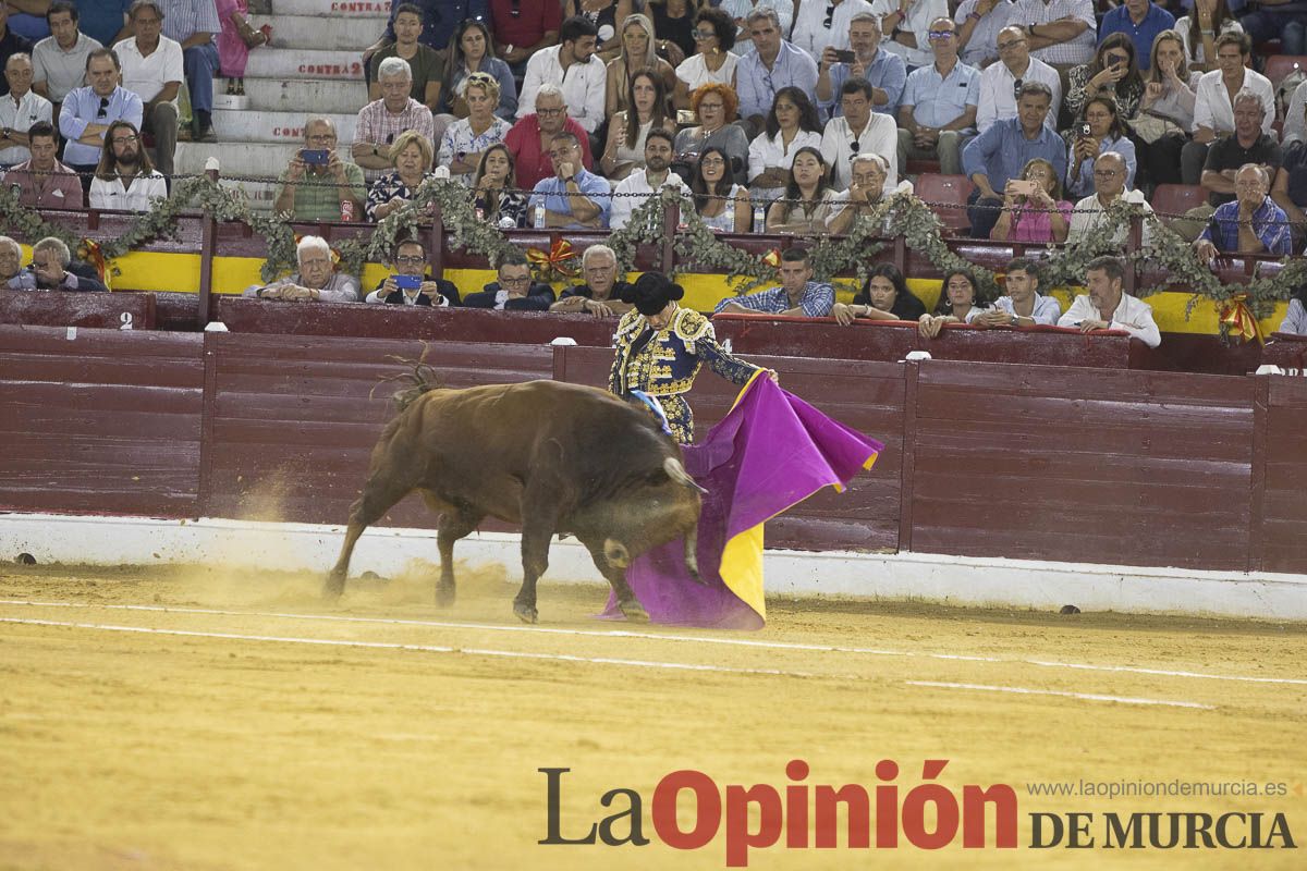 Cuarta corrida en la Feria Taurina de Murcia (Castella, Manzanares y Ureña)