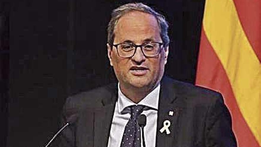 Quim Torra realiza una visita privada y familiar por Mallorca