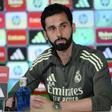 Álvaro Arbeloa, entrenador del Real Madrid, en rueda de prensa.