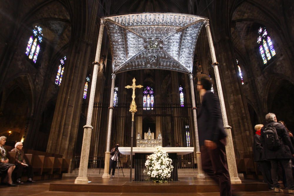 El presbiteri únic al món de la Catedral de Girona recobra nova vida