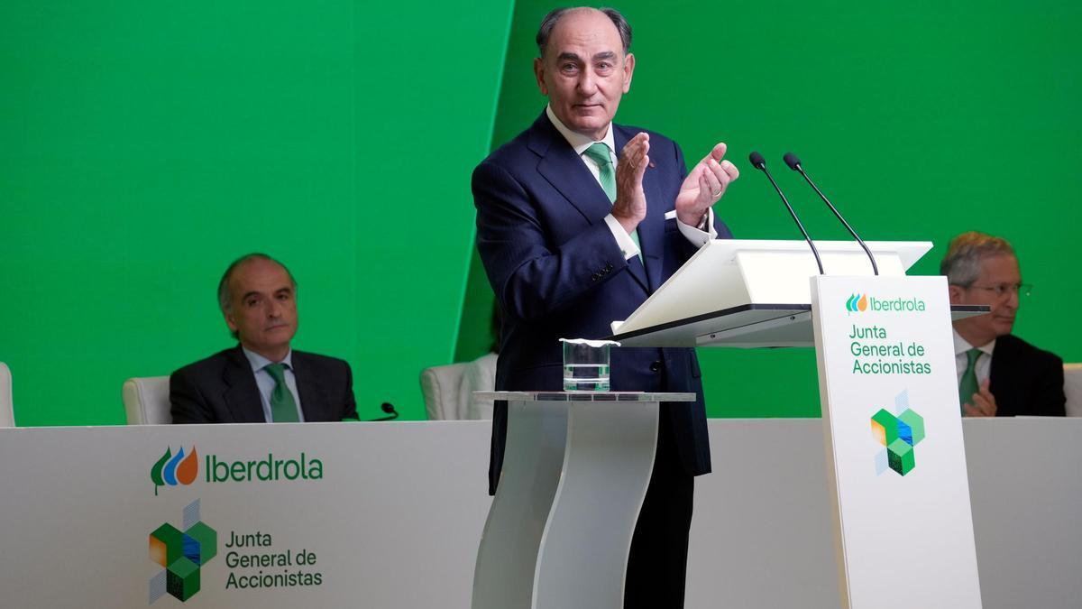 El presidente de Iberdrola, Ignacio Sánchez Galán.