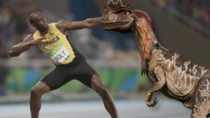 ¿Quién sería el ganador en una carrera de velocidad? ¿Usain Bolt o el Dilophosaurus?