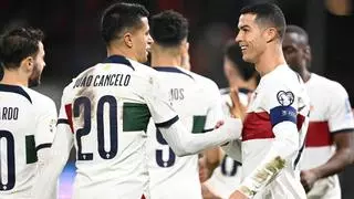 Cancelo y Cristiano superan el trámite de Liechtenstein