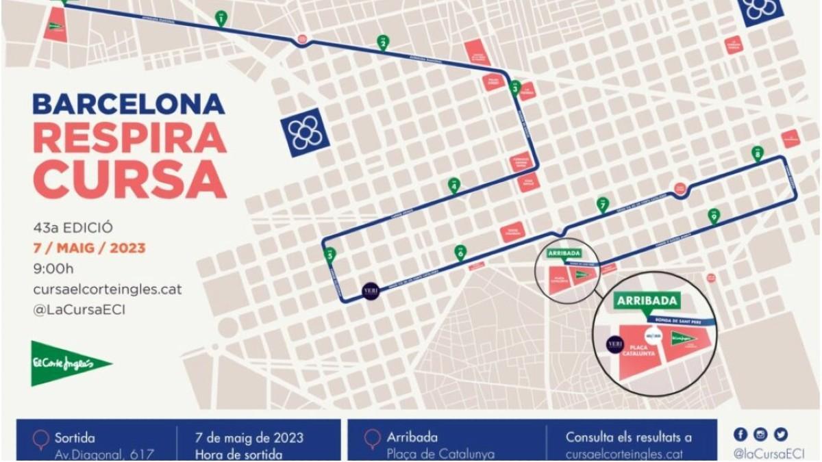 La Cursa El Corte Inglés volverá a llenar Barcelona de atletismo