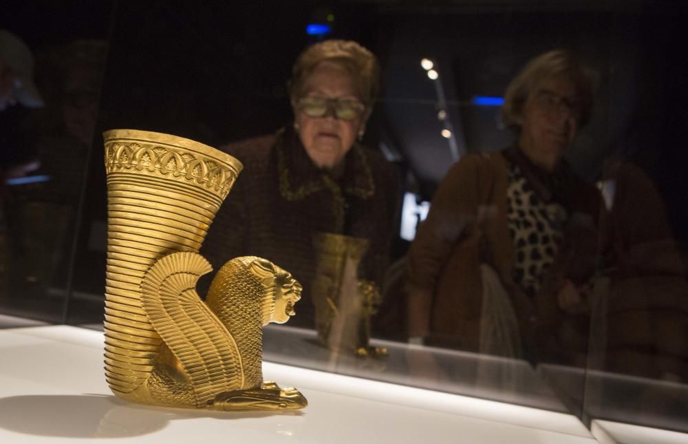 Exposición joyas preciosas de Irán en el MARQ.